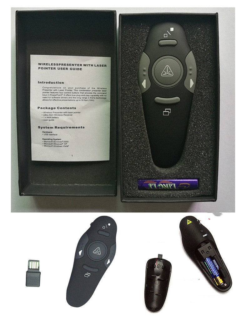 Stylet laser rouge multimedia