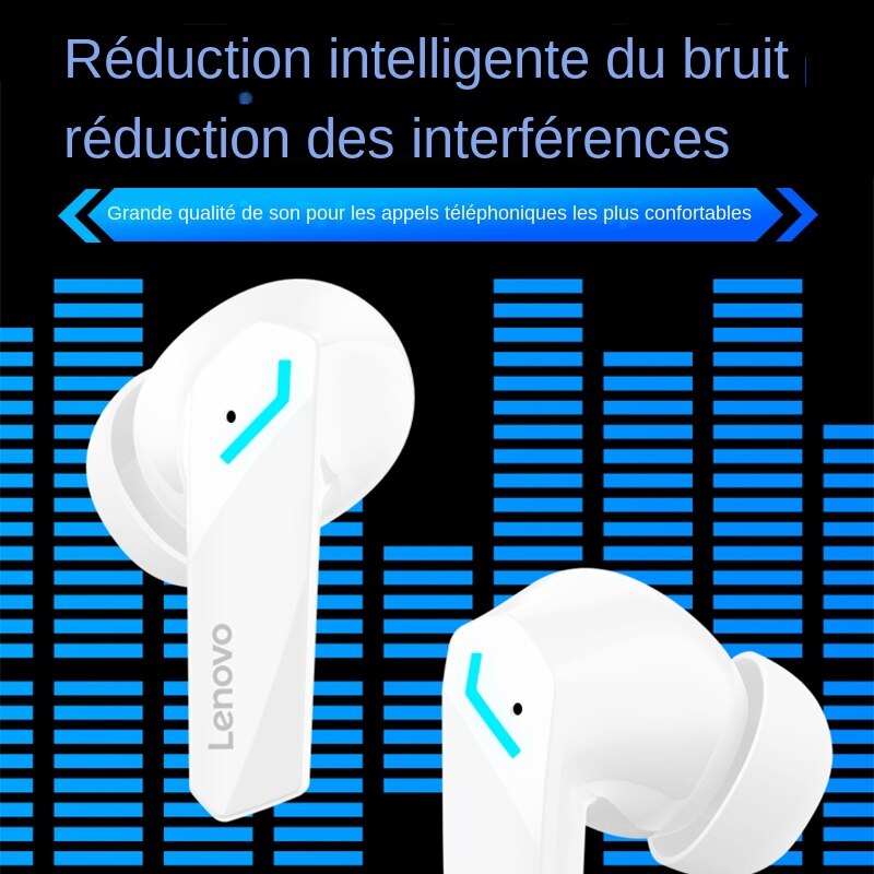 Ecouteur Lenovo GM2 Pro Bluetooth 5.3 adapter à la pratique sportive.