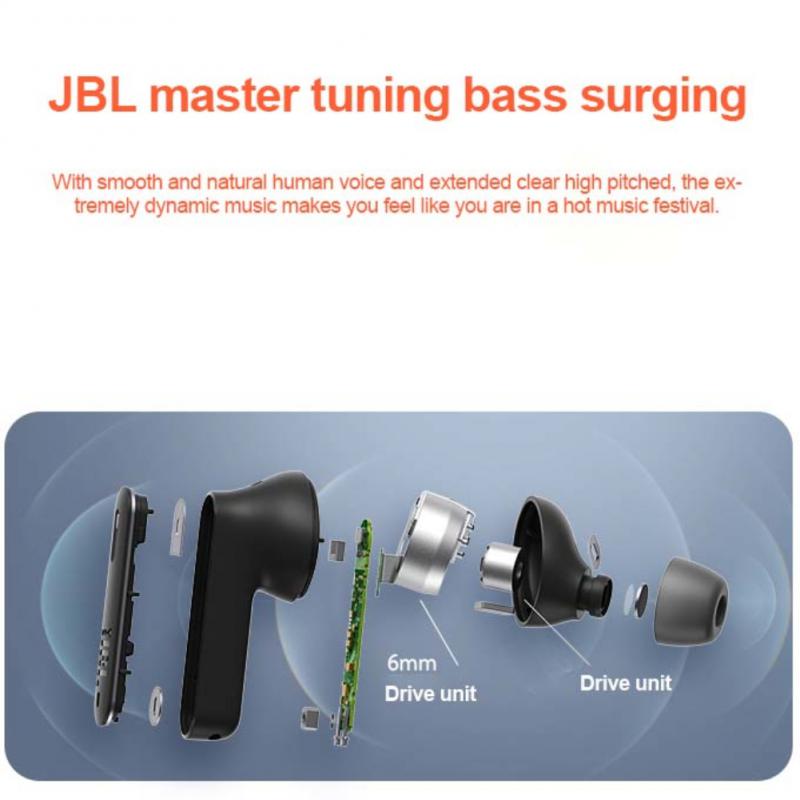 Écouteur JBL Bluetooth sans fil Tune 230NC TWS d'origine Premium avec écouteurs antibruit pour écouteurs pour Iphone