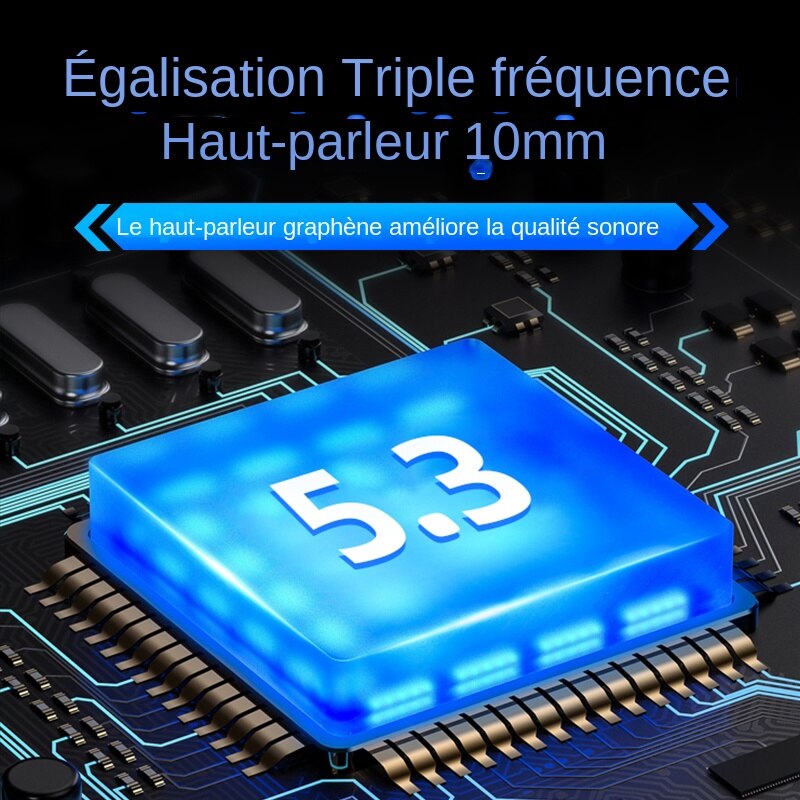 Ecouteur Lenovo GM2 Pro Bluetooth 5.3 adapter  à la pratique sportive.
