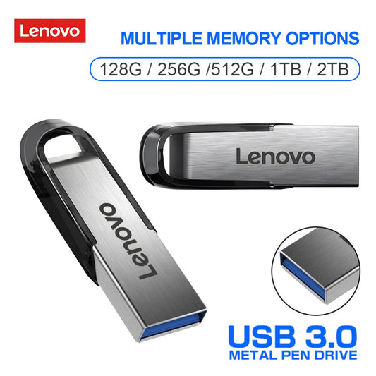 Cle usb 3.0 Lenovo 2TB  compatible   équipement android, Microsoft et Apple.